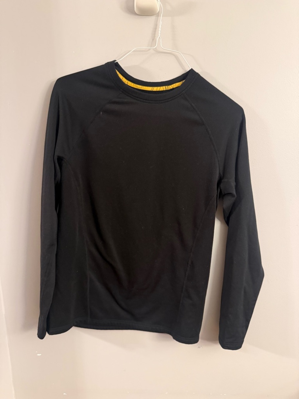 Cuddl Duds X Fleece Heavyweight Base Layer Top Black Size M Cozy Thermal